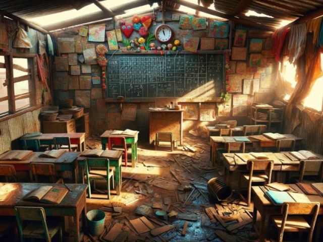 elementary-school-classroom-in-a-slum-mcq