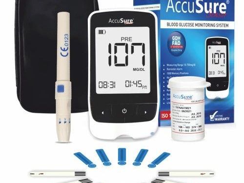 buy-glucometer-rs1400-accusure-india-fast-results