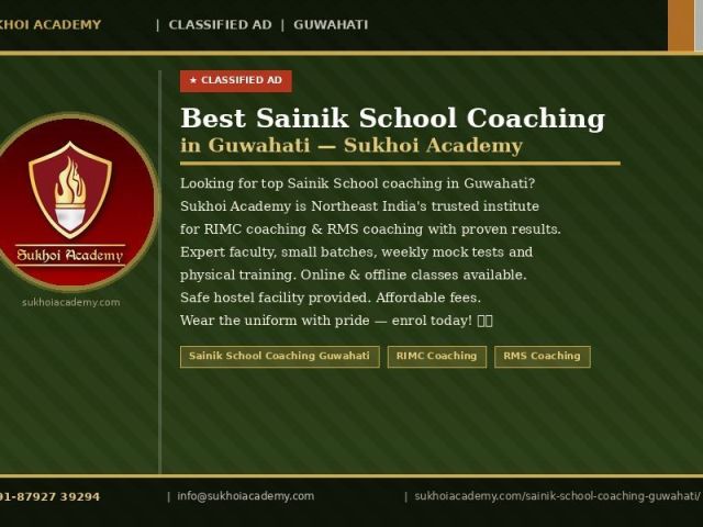 best-sainik-school-coaching-in-guwahati-sukhoi-academy