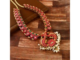 trendy-kundan-layered-necklace-stylish-royal-glamour-small-0