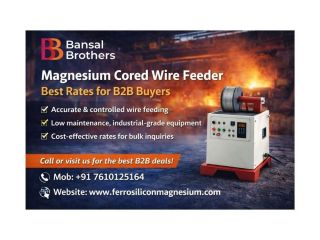 magnesium-cored-wire-feeder-supplier-best-rates-for-b2b-buyers-small-0