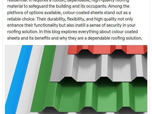 everything-about-colour-coated-sheets-advantages-benefits