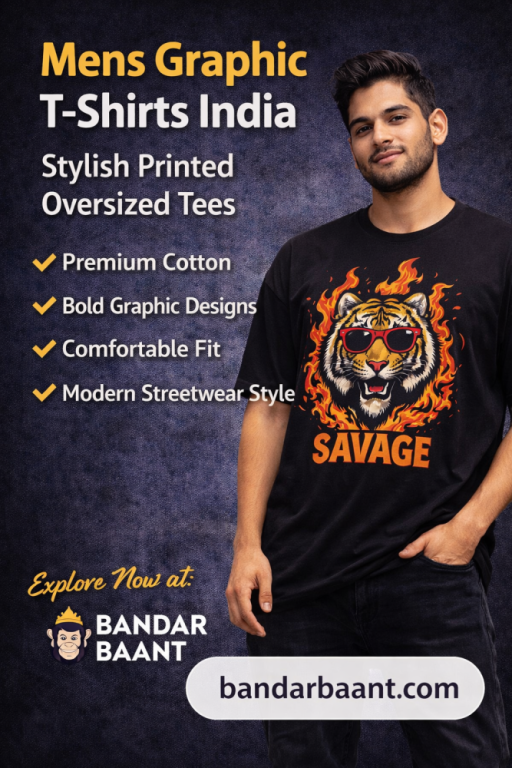 bandar-baant-mens-t-shirts-stylish-graphic-tees-online-big-0