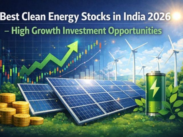best-clean-energy-stocks-in-india-2026-high-growth-investment