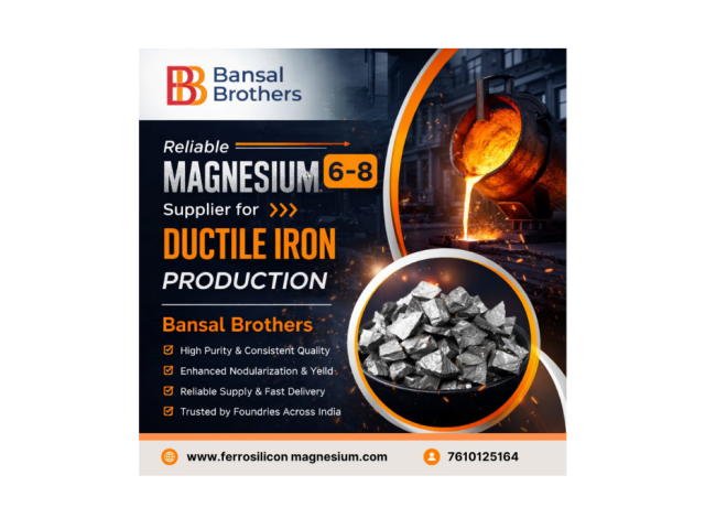 reliable-magnesium-6-8-supplier-for-ductile-iron-production