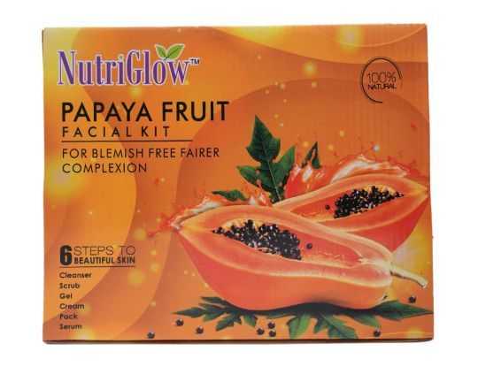 nutriglow-unisex-papaya-fruit-facial-kit