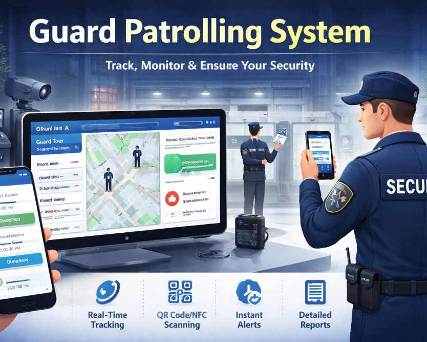 guard-patrolling-system-for-security-monitoring-tracking