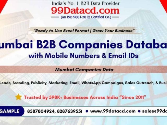 database-provider-in-mumbai-verified-b2b-data-with-free-sample