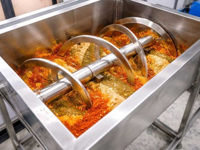 spice-powder-mixing-machine