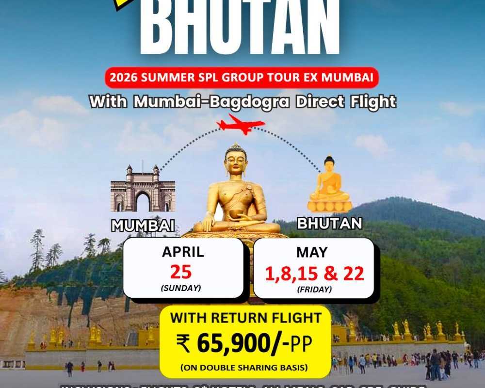 mumbai-to-bhutan-tour-package-with-flight-fare