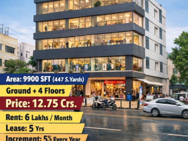 commercial-builiding-with-branded-showroom-sr-nagar-main-road