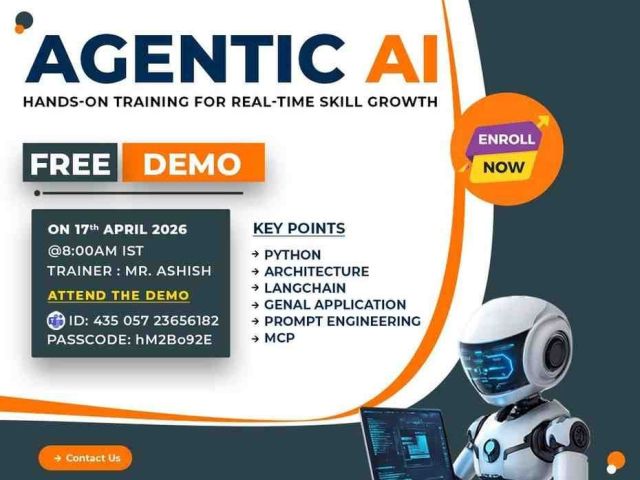 agentic-ai-training-online-free-demo-corporate-training