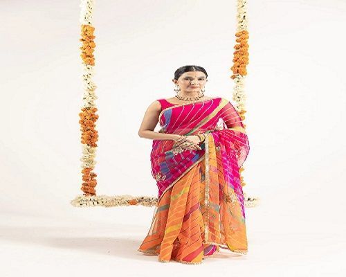 buy-elegant-lehriya-saree-for-women-weddings-big-0