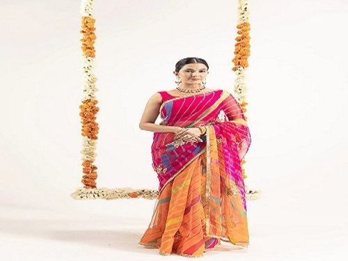 buy-elegant-lehriya-saree-for-women-weddings