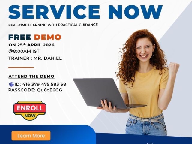 servicenow-online-training-free-demo-available