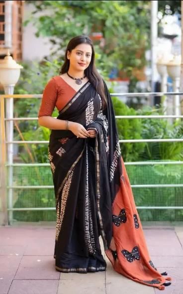 premium-simple-cotton-saree-for-comfortable-chic-wear-big-0