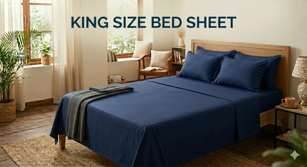 king-size-bed-sheet-premium-cotton-handloom-bedding-set-big-0