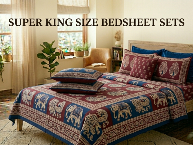 super-king-size-bedsheet-sets-100-cotton-with-pillow-covers