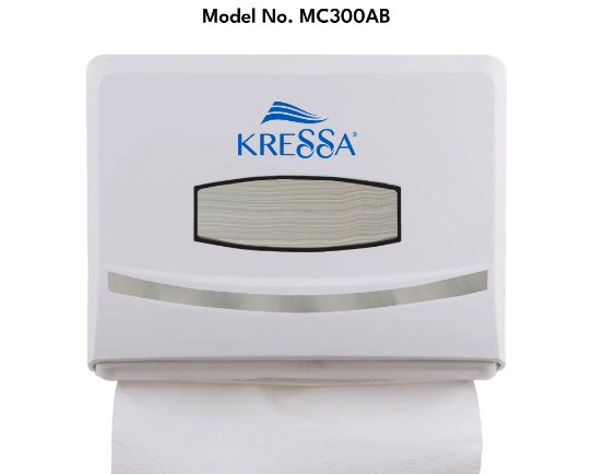 kressa-wall-mounted-multi-v-fold-paper-hand-towel-dispenser