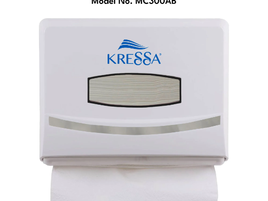 kressa-wall-mounted-multi-v-fold-paper-hand-towel-dispenser