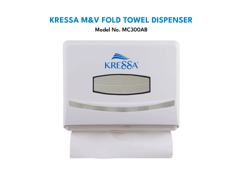 kressa-wall-mounted-multi-v-fold-paper-hand-towel-dispenser-small-0