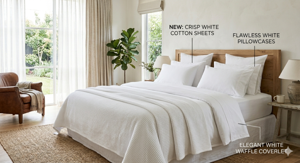 white-bed-sheet-pure-cotton-soft-breathable-easy-to-wash-big-0