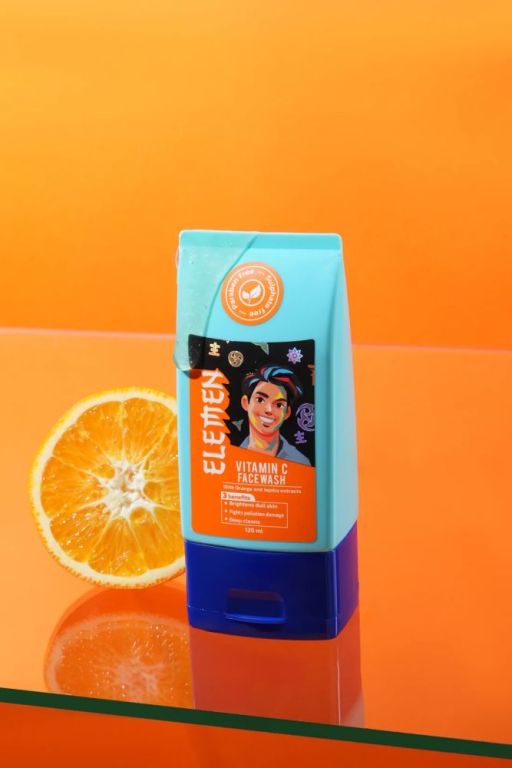 vitamin-c-face-wash-for-teens-by-elemen-skincare-care-big-0