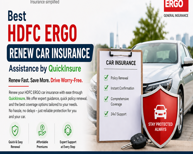 best-hdfc-ergo-renew-car-insurance-assistance-quickinsure