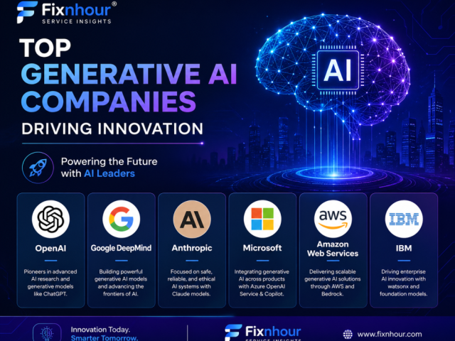 top-generative-ai-companies-driving-innovation