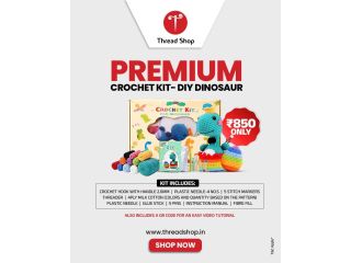 beginner-friendly-crochet-kit-make-adorable-dino-at-home-small-0