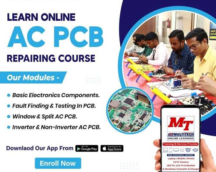 delhi-ac-pcb-repairing-course-multitech-institute