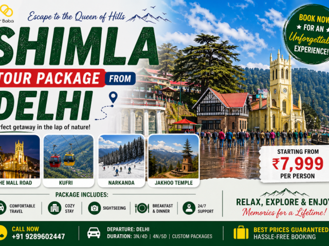 shimla-tour-package-from-delhi-2-days
