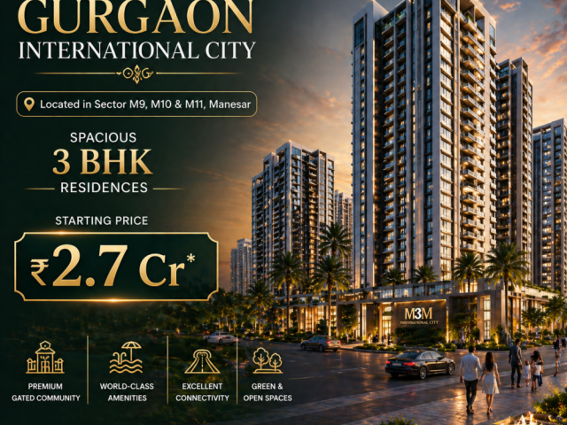 best-plots-gurgaon-m3m-gic-manesar-new-launch