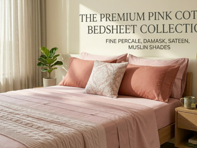 pink-cotton-bedsheets-online-india-stylish-double