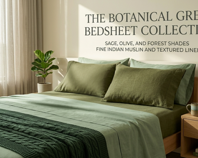 green-cotton-bedsheets-online-india-king-size-soft