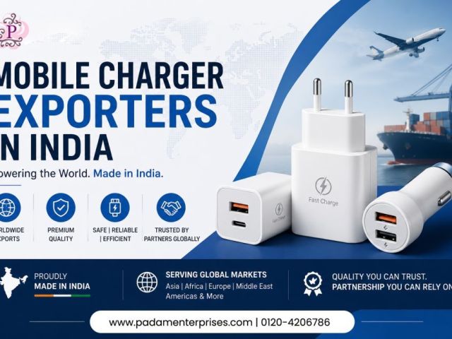mobile-charger-exporters-in-india-padam-enterprises