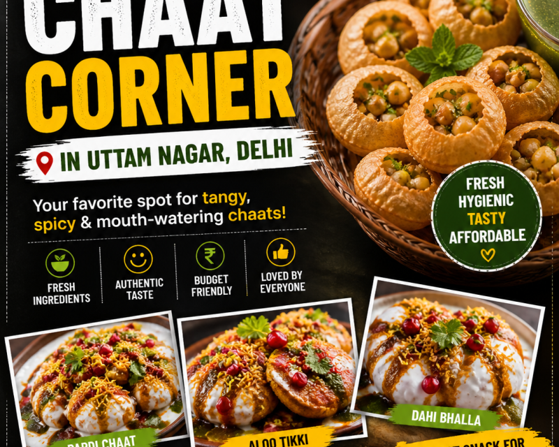 chaat-corner-in-uttam-nagar-delhi