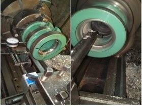 yanmar-6n18-alternator-shaft-repair-bearing-rebabbitting