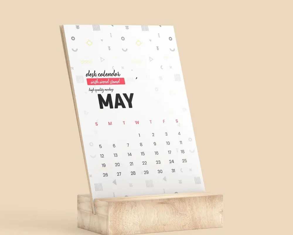 stylish-desk-calendar