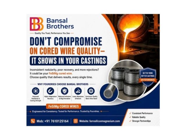 dont-compromise-on-cored-wire-quality-it-shows-in-castings