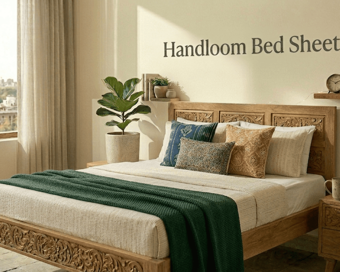 handloom-bed-sheet-100-pure-cotton-245-gsm