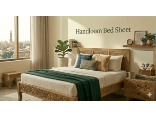 handloom-bed-sheet-100-pure-cotton-245-gsm-small-0