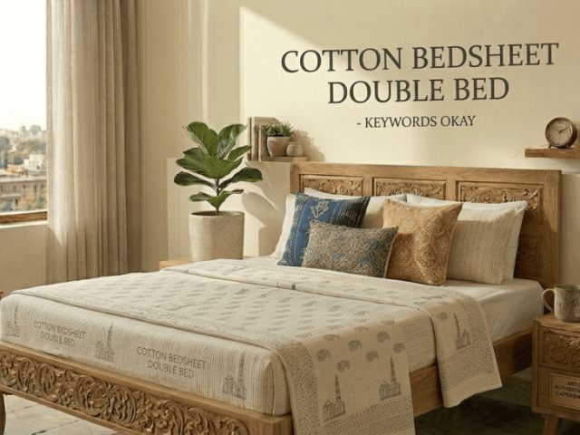 cotton-bedsheet-double-bed-with-2-pillow-covers-pure-cotton