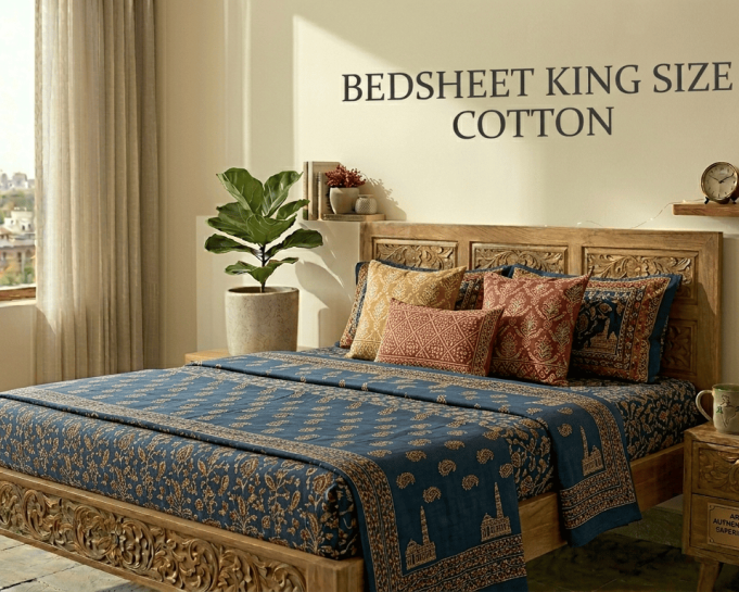 bedsheet-king-size-cotton-90x108-inches-pure-cotton