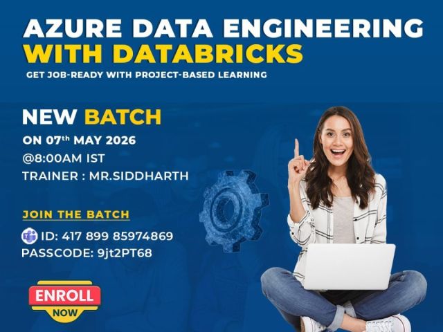 new-batch-azure-data-engineering-with-databricks-may-7th