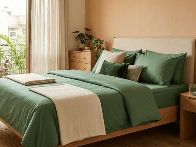green-bedsheets-online-india-fresh-premium-cotton