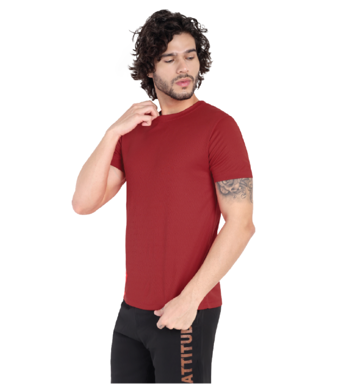 unisex-solid-color-round-neck-t-shirt-premium-polyester-fabric-big-1