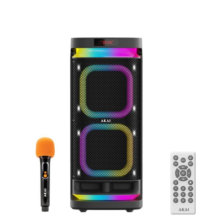 buy-wireless-speakers-with-mic-from-akai-for-party-entertainment-big-0