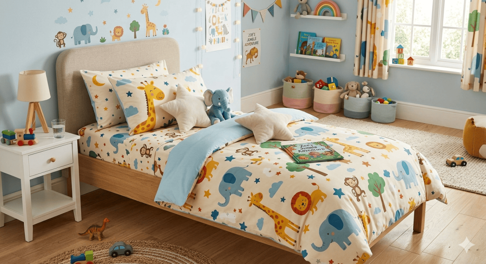 kids-cotton-bedsheet-with-pillow-cover-pure-cotton-big-0