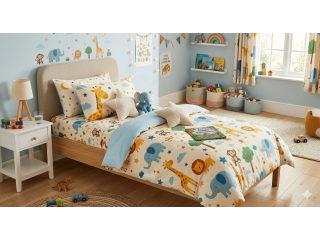 kids-cotton-bedsheet-with-pillow-cover-pure-cotton-small-0